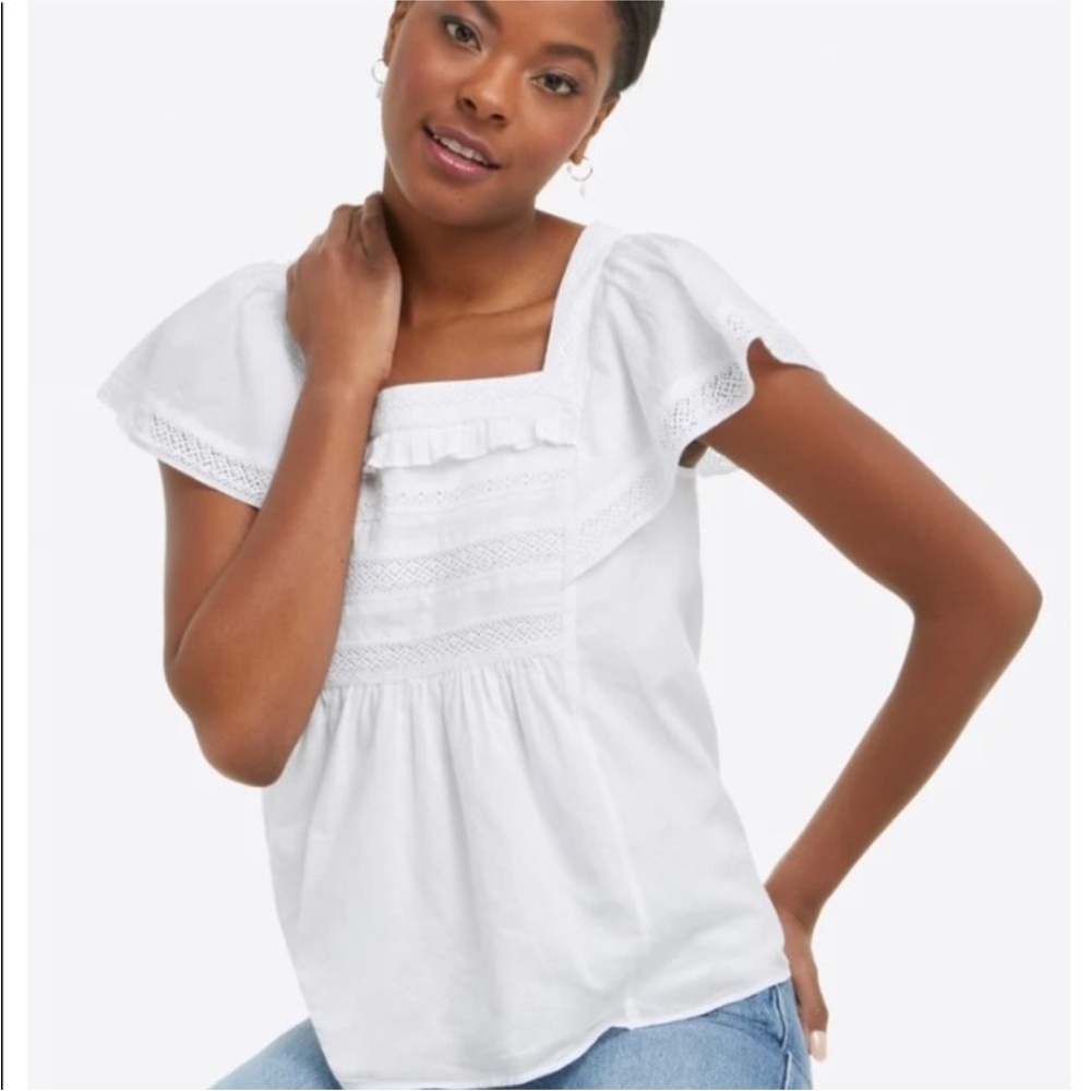 Draper James Maren Top Cotton